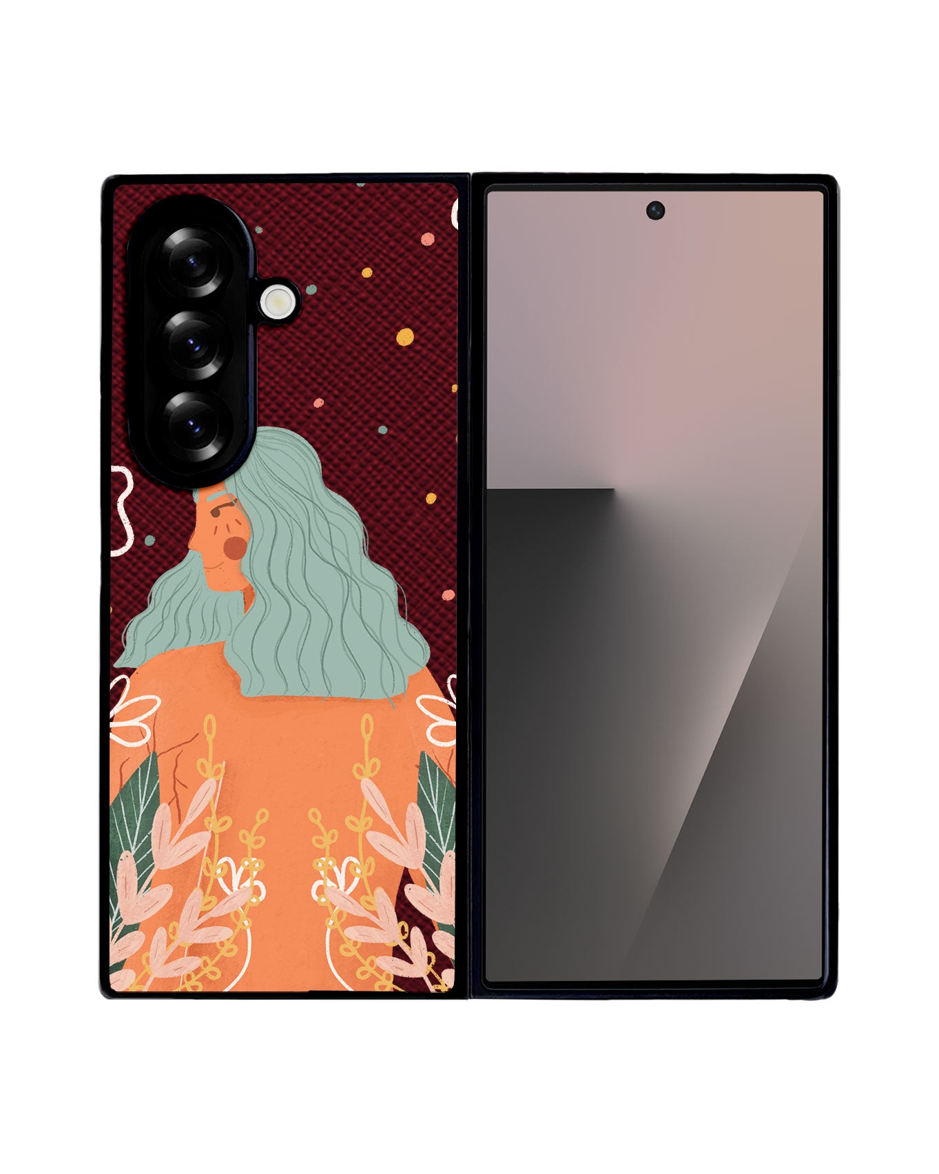 Android Flip / Fold Leather Grip - Adena