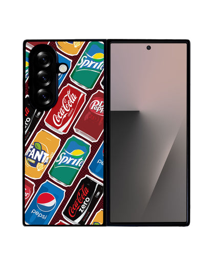 Android Flip / Fold Leather Grip - Soda