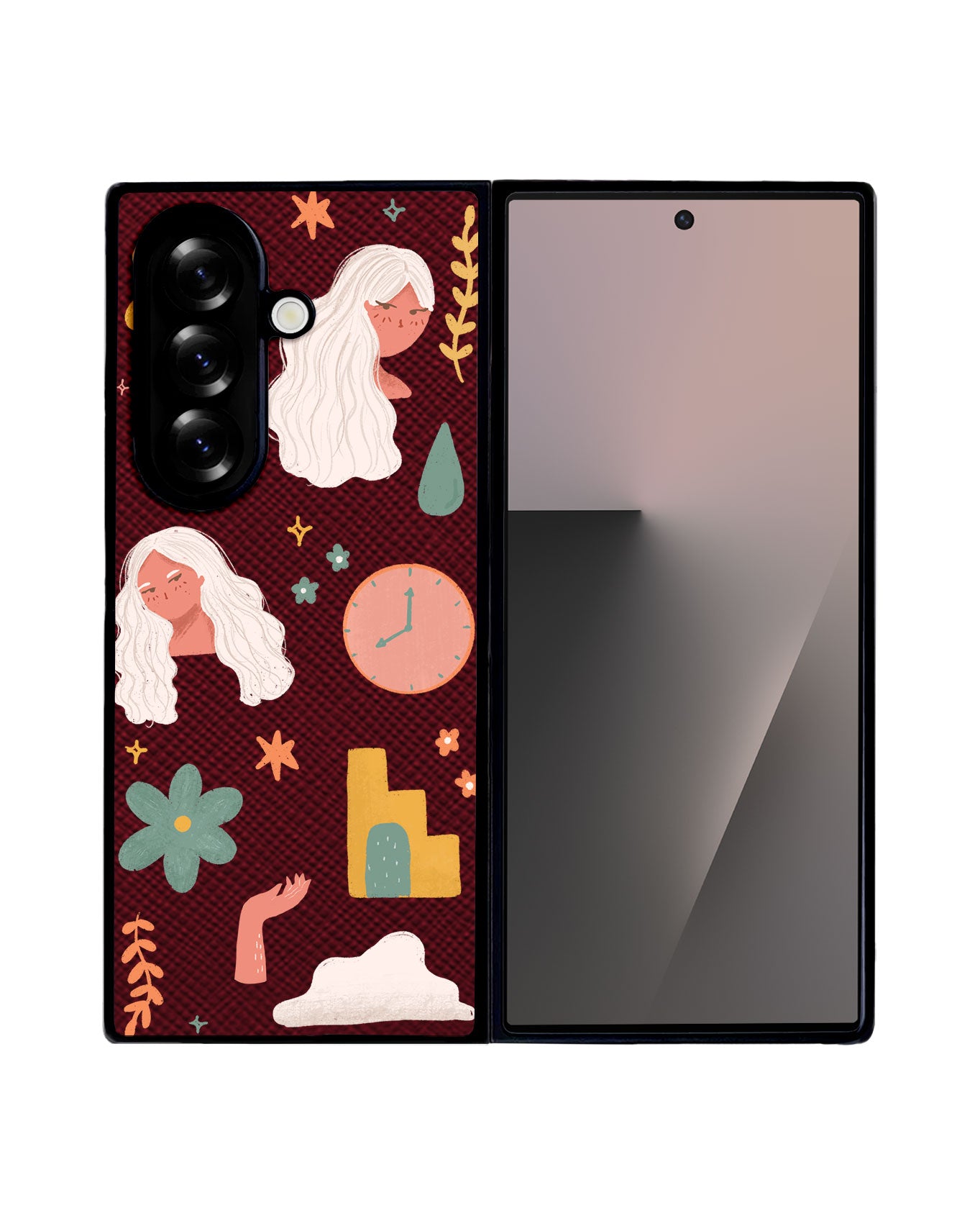 Android Flip / Fold Leather Grip - Adara's World