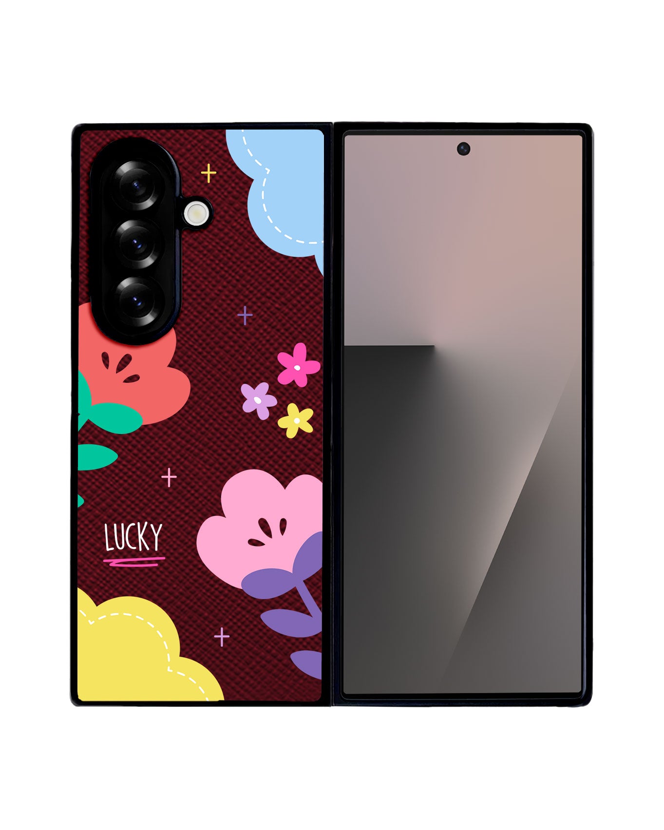 Android Flip / Fold Leather Grip - Aesthetic Mirror 3.0