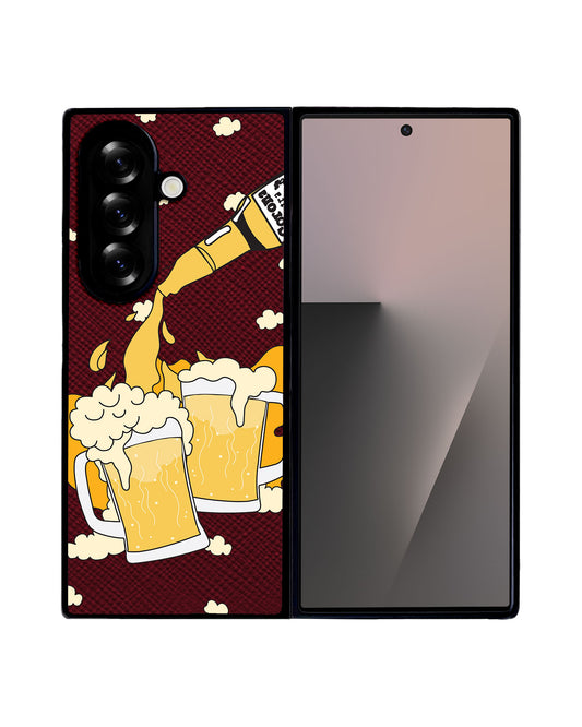 Android Flip / Fold Leather Grip - Corona