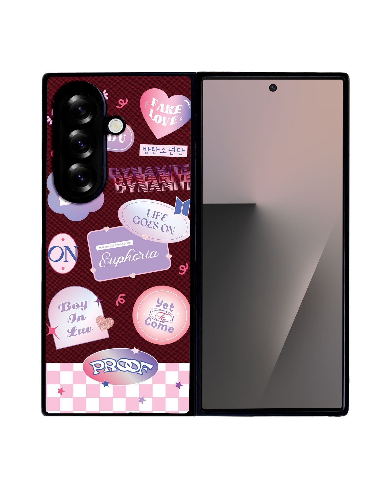 Android Flip / Fold Leather Grip - BTS Proof