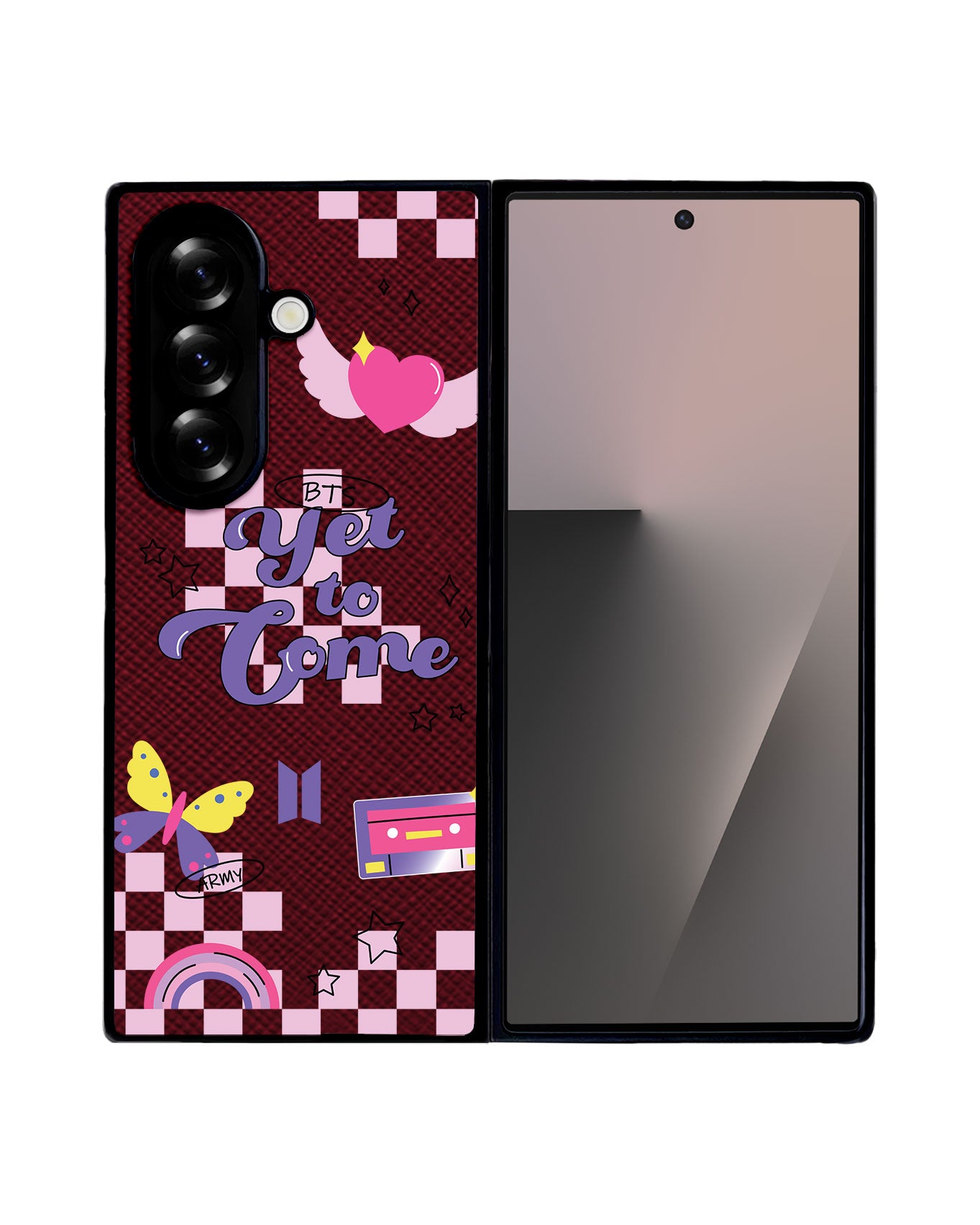 Android Flip / Fold Leather Grip - BTS Yet to Come 1.0