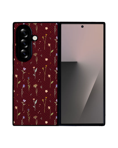 Android Flip / Fold Leather Grip - Botanical Garden 2.0