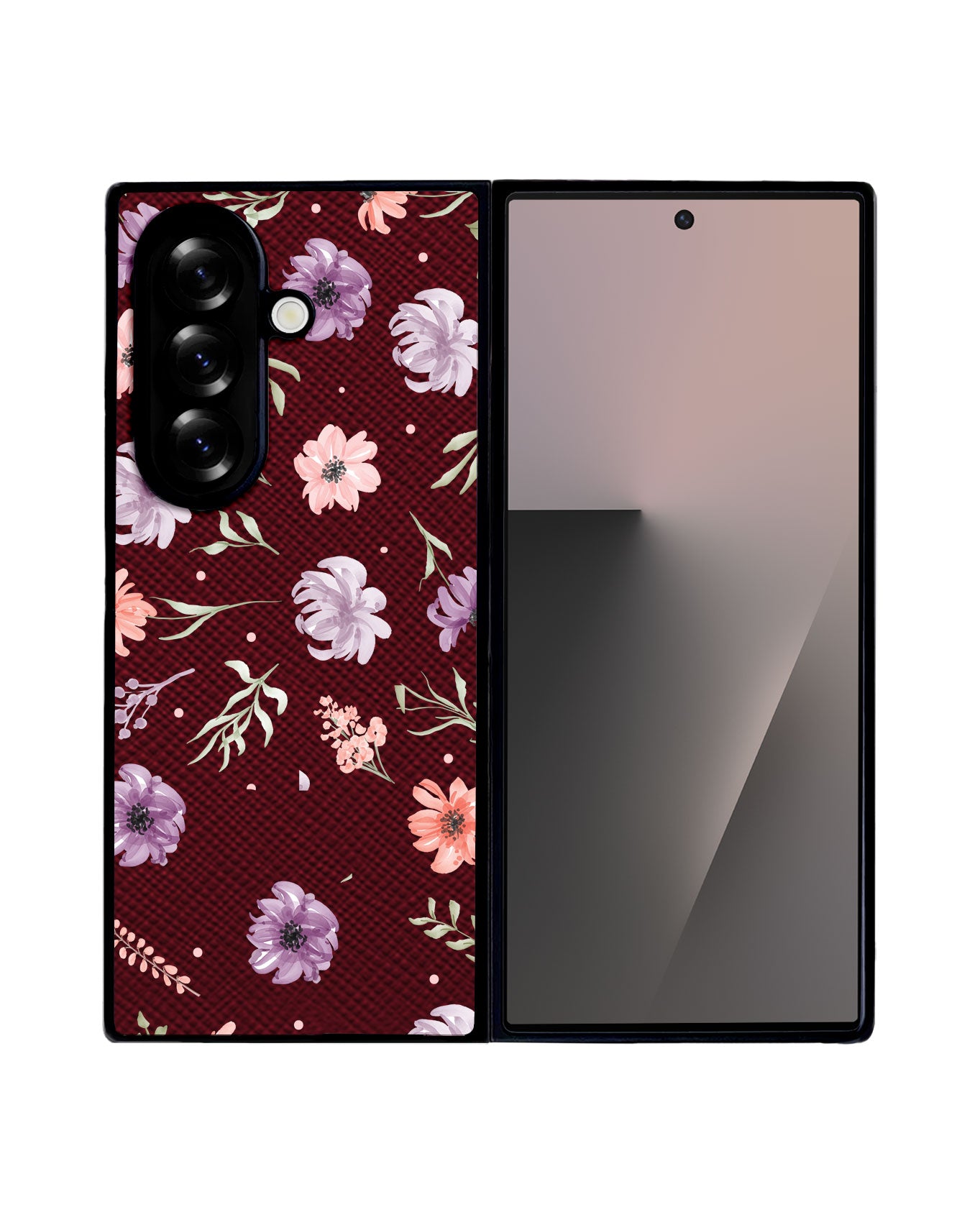 Android Flip / Fold Leather Grip - Botanical Garden 3.0