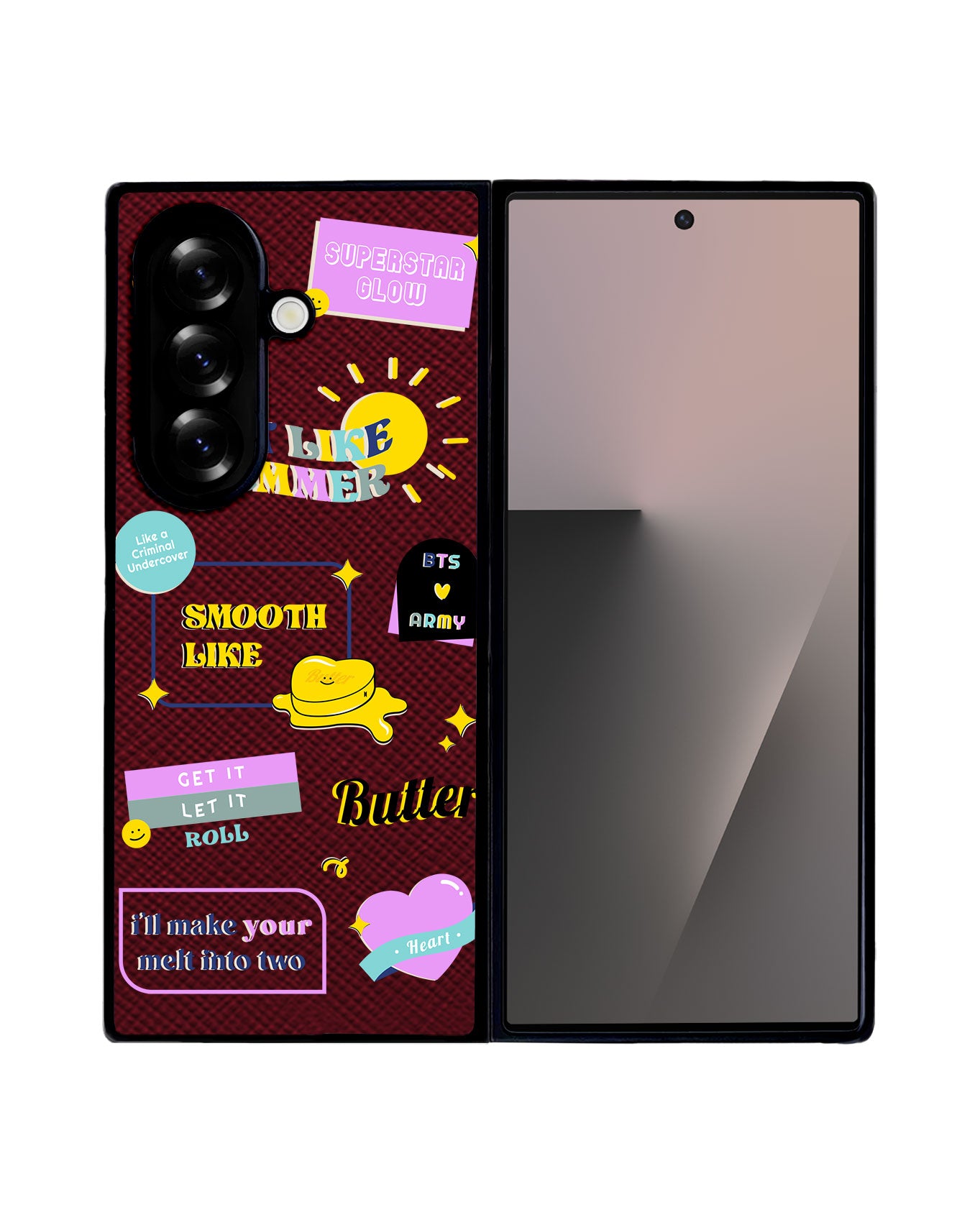 Android Flip / Fold Leather Grip - Butter Starter Pack