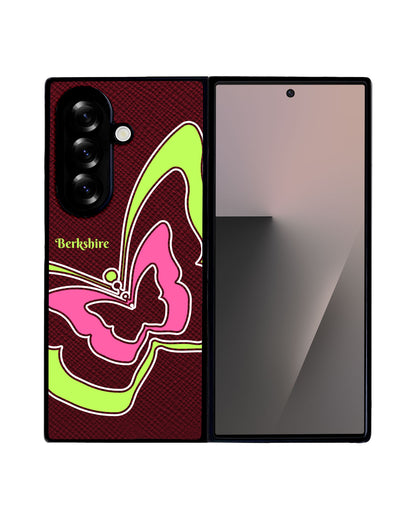 Android Flip / Fold Leather Grip - Butterfly Mirror 3.0