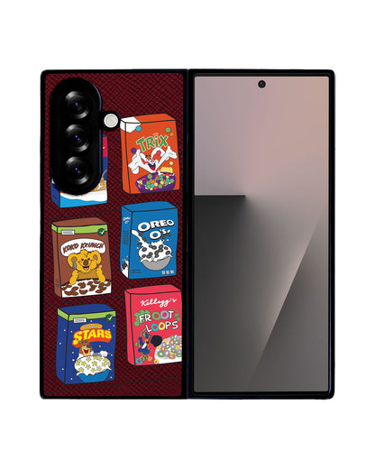 Android Flip / Fold Leather Grip - Cereal Boxes 1.0