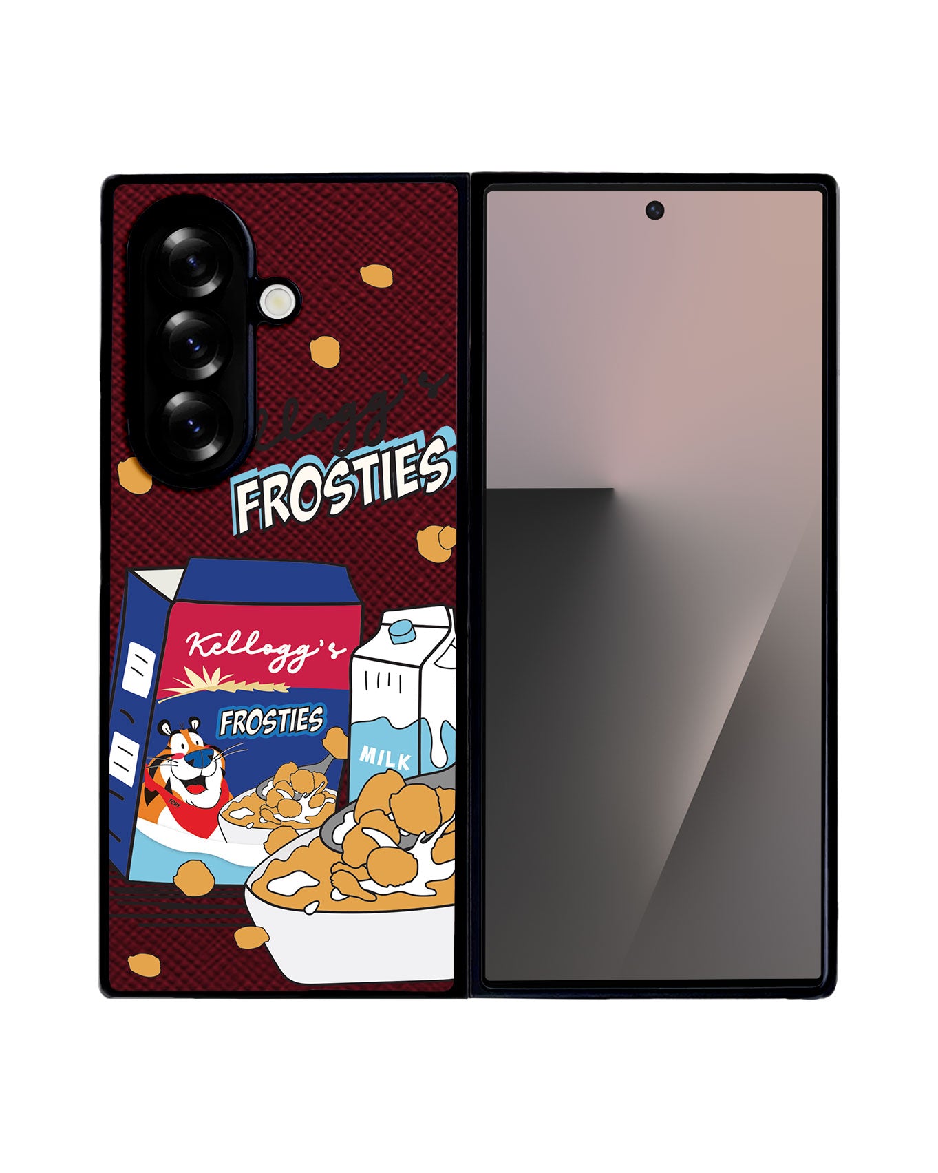 Android Flip / Fold Leather Grip - Cornflakess