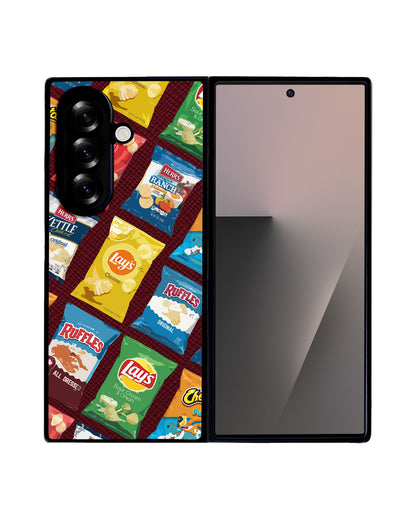 Android Flip / Fold Leather Grip - Crisps