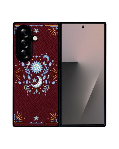 Android Flip / Fold Leather Grip - Cosmic Dream