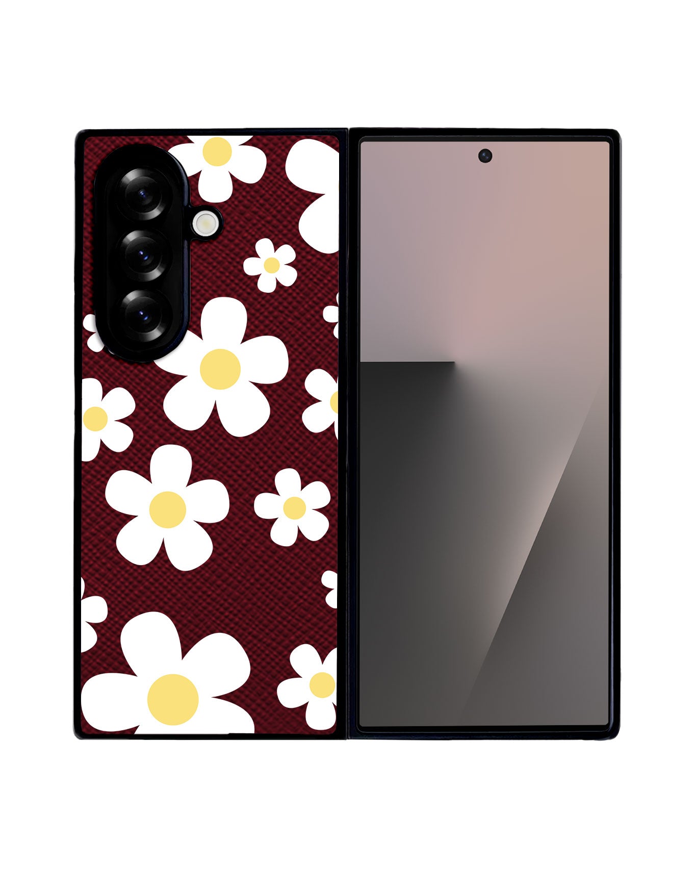 Android Flip / Fold Leather Grip - Daisy 3.0