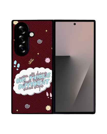 Android Flip / Fold Leather Grip - Different Steps