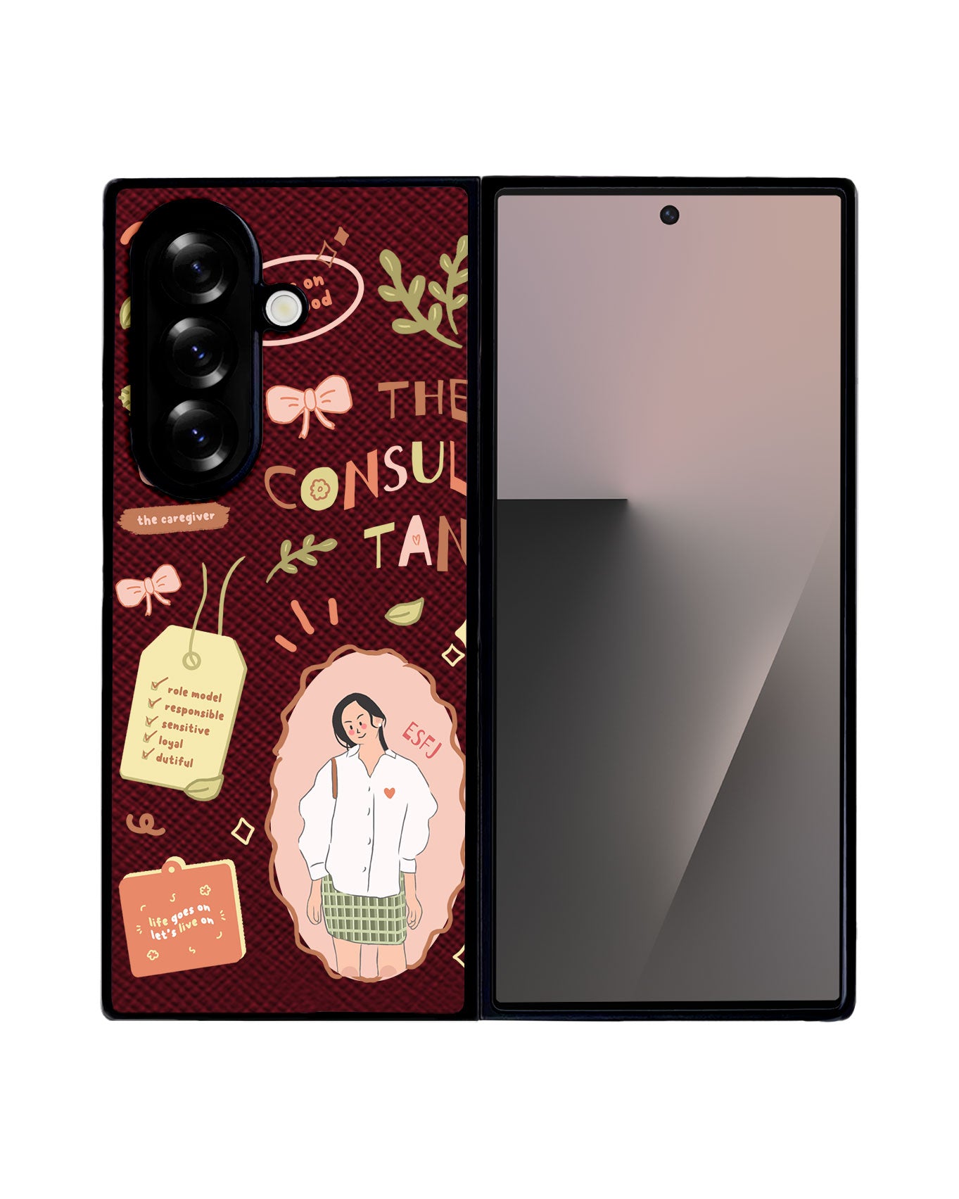 Android Flip / Fold Leather Grip - ESFJ