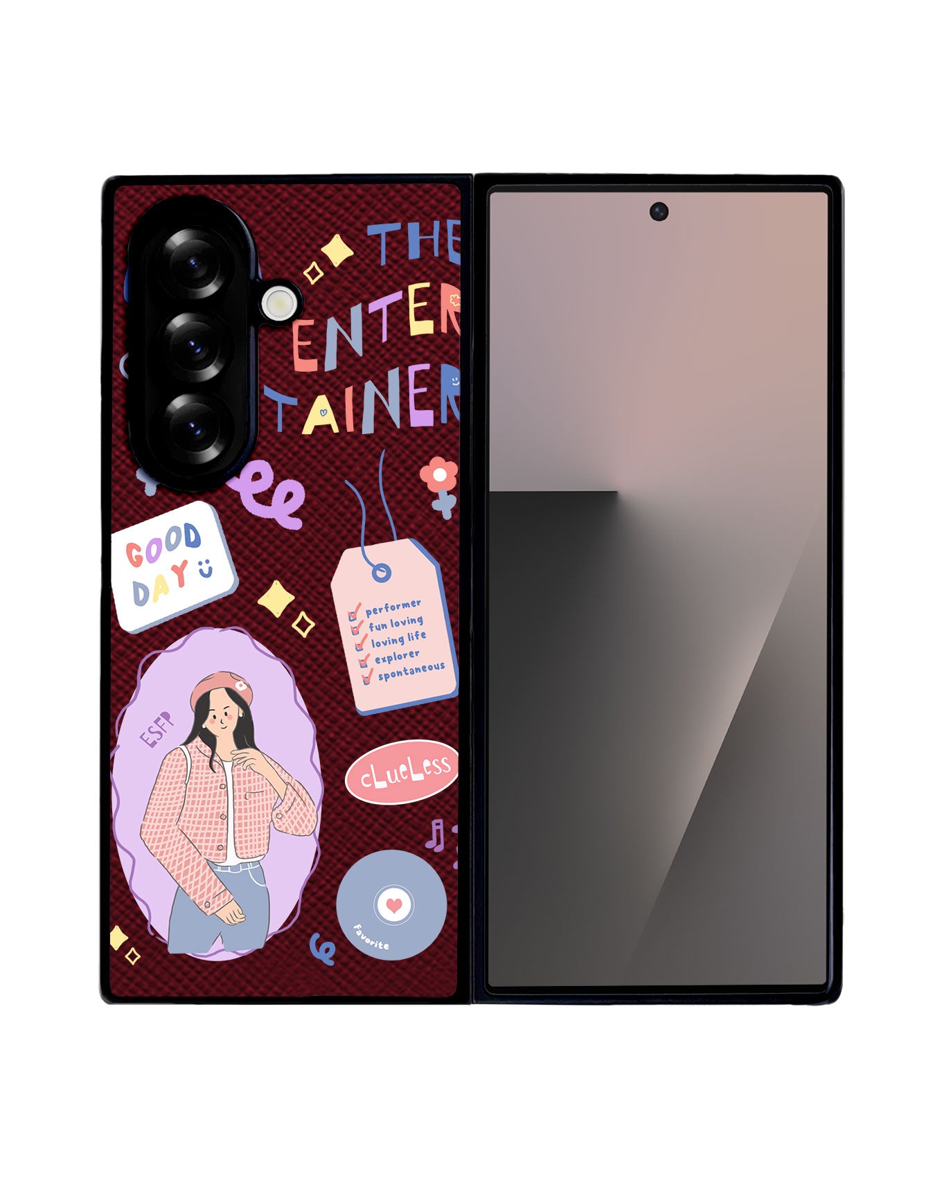 Android Flip / Fold Leather Grip - ESFP