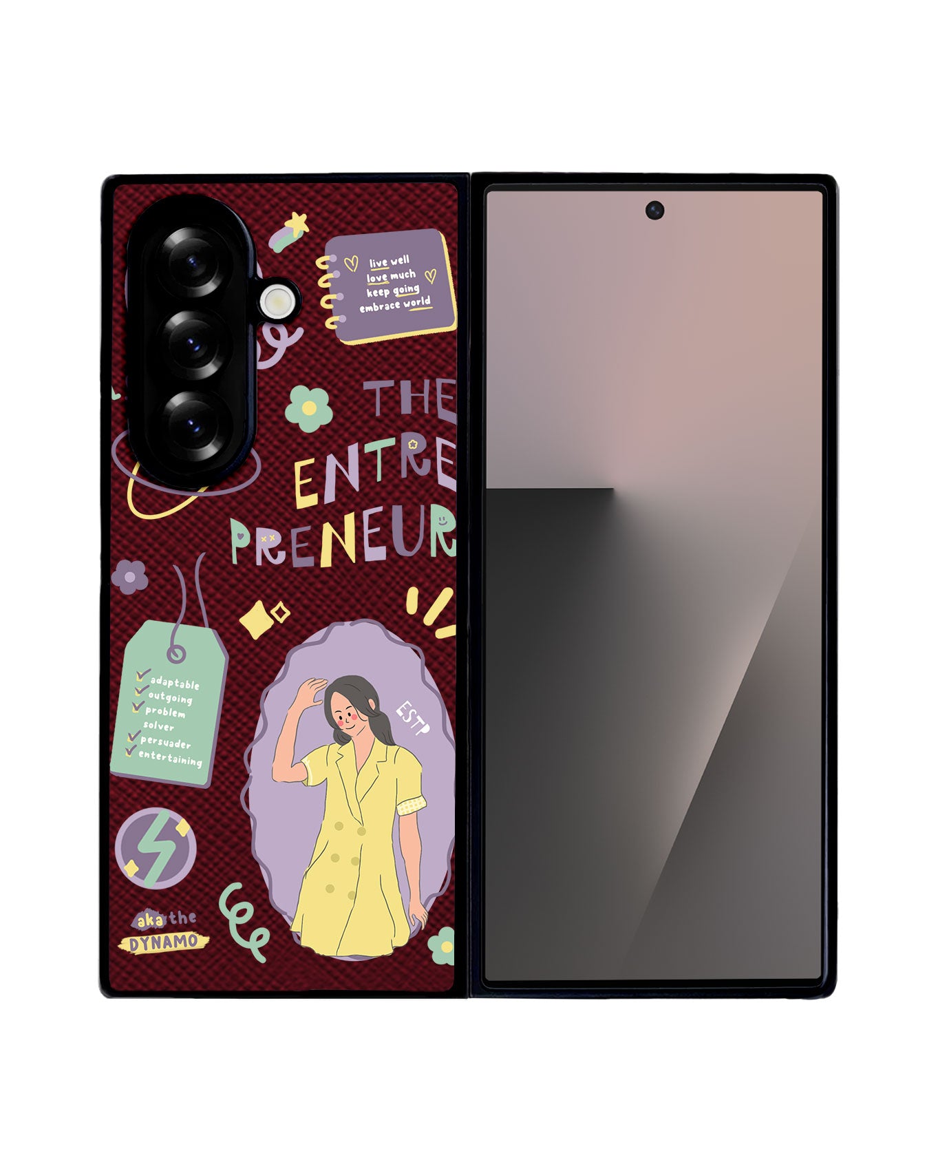 Android Flip / Fold Leather Grip - ESTP