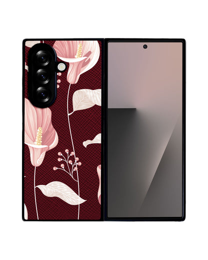 Android Flip / Fold Leather Grip - Ester Lily