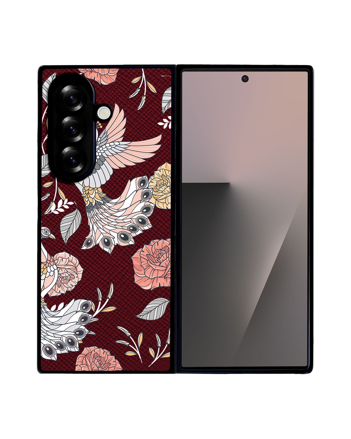 Android Flip / Fold Leather Grip - Bird of Paradise 1.0