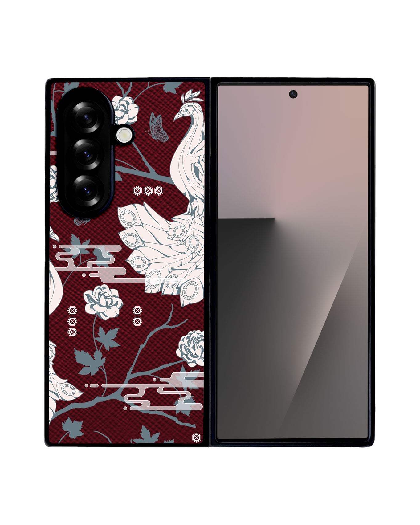 Android Flip / Fold Leather Grip - Bird of Paradise 2.0