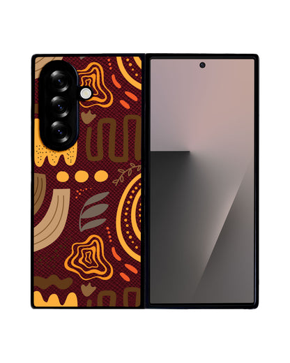 Android Flip / Fold Leather Grip - Hello Autumn