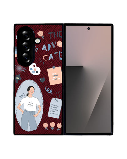 Android Flip / Fold Leather Grip - INFJ