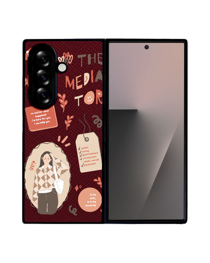 Android Flip / Fold Leather Grip - INFP