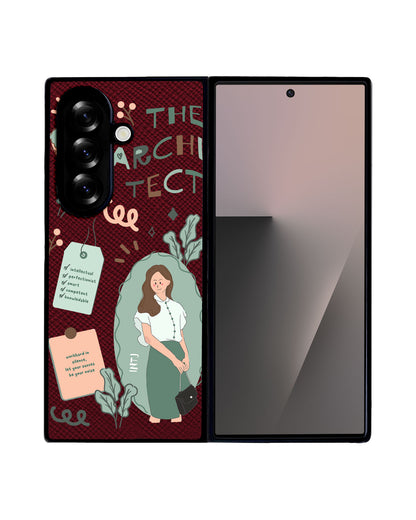 Android Flip / Fold Leather Grip - INTJ