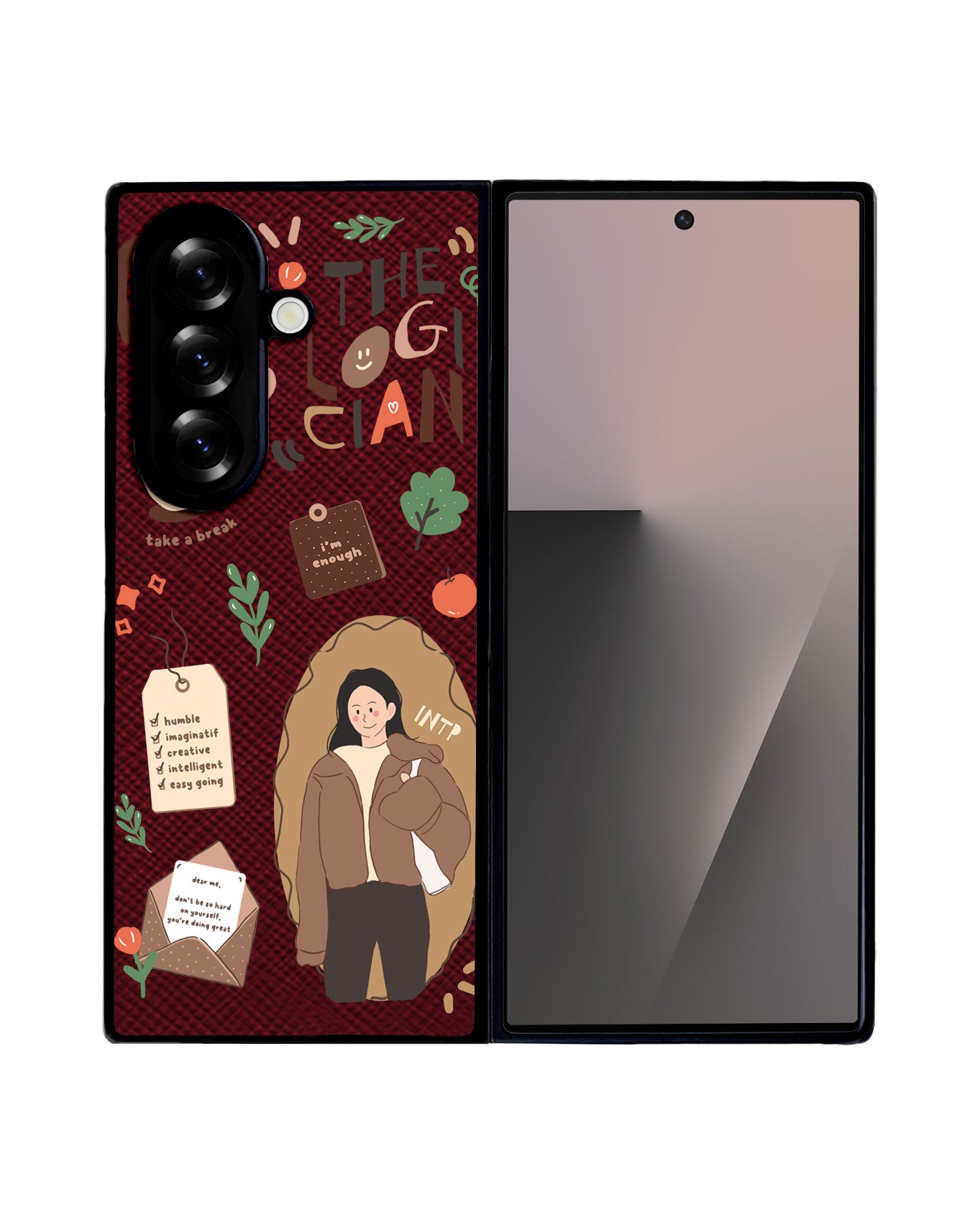 Android Flip / Fold Leather Grip - INTP