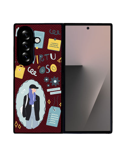 Android Flip / Fold Leather Grip - ISTP