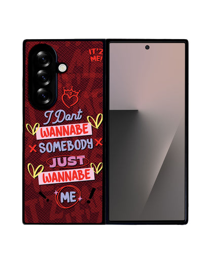 Android Flip / Fold Leather Grip - Itzy Itz Me