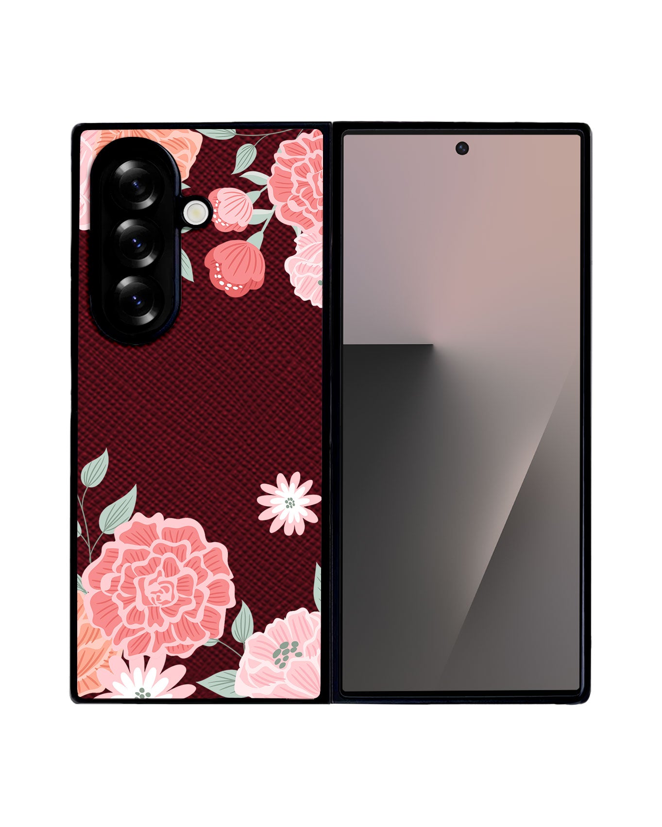 Android Flip / Fold Leather Grip - Carnation 1.0