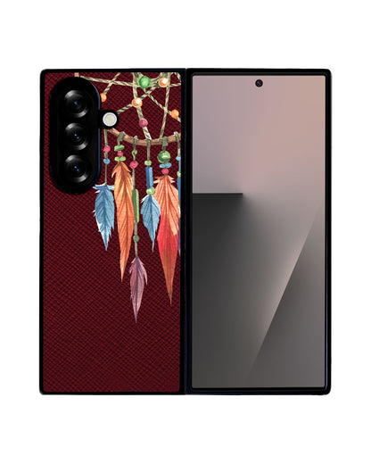 Android Flip / Fold Leather Grip - Dreamcatcher 1.0