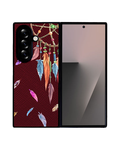 Android Flip / Fold Leather Grip - Dreamcatcher 2.0