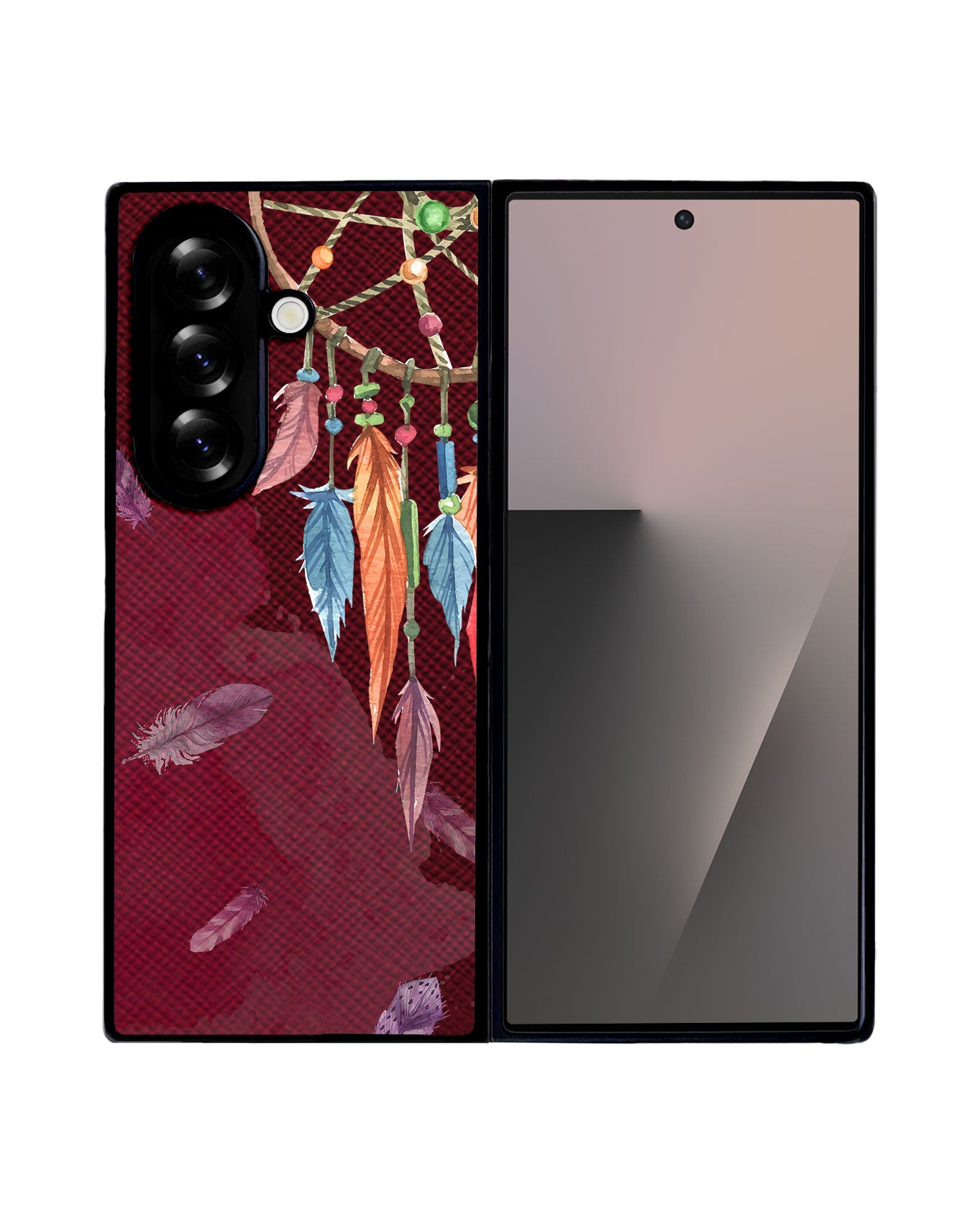 Android Flip / Fold Leather Grip - Dreamcatcher 4.0