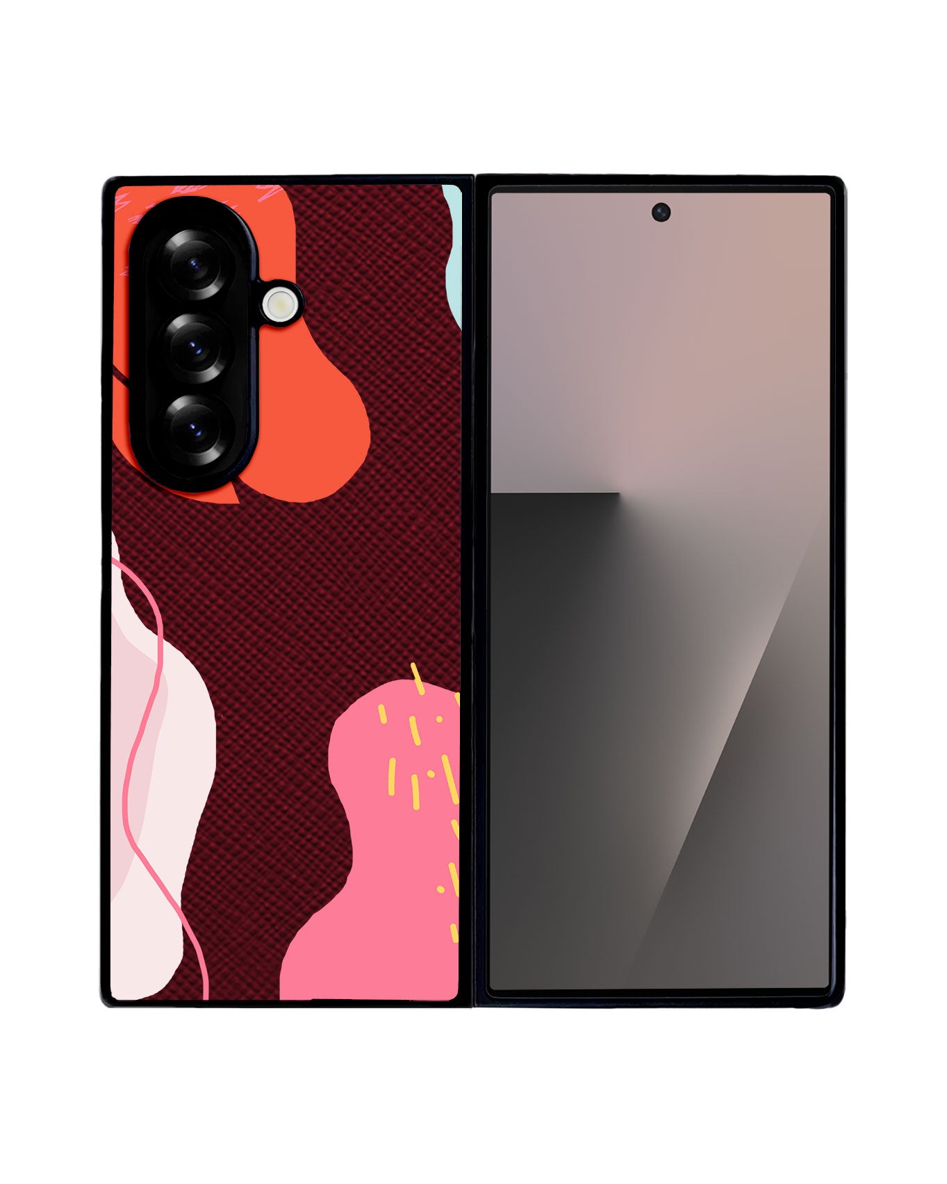 Android Flip / Fold Leather Grip - Primrose