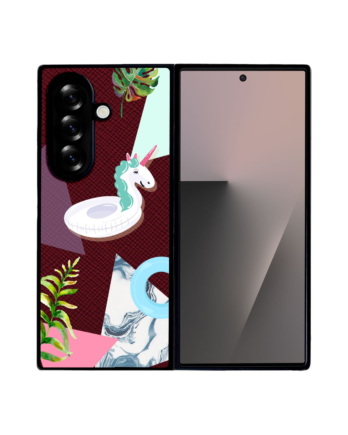 Android Flip / Fold Leather Grip - Floaties