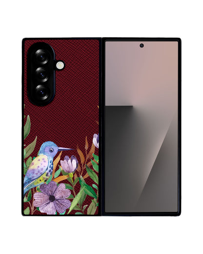 Android Flip / Fold Leather Grip - Orchid