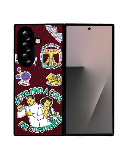 Android Flip / Fold Leather Grip - Science 2.0