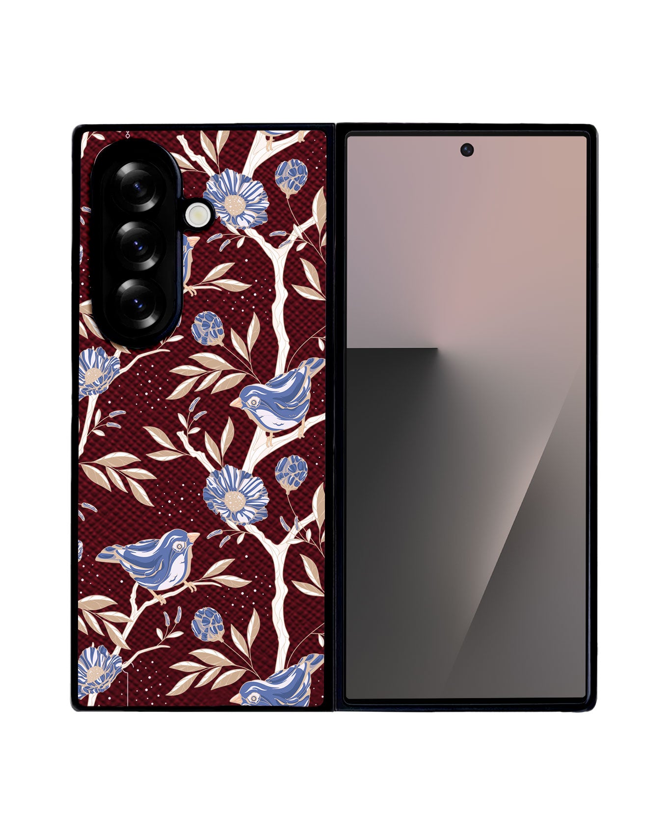 Android Flip / Fold Leather Grip - Lovebird 12.0