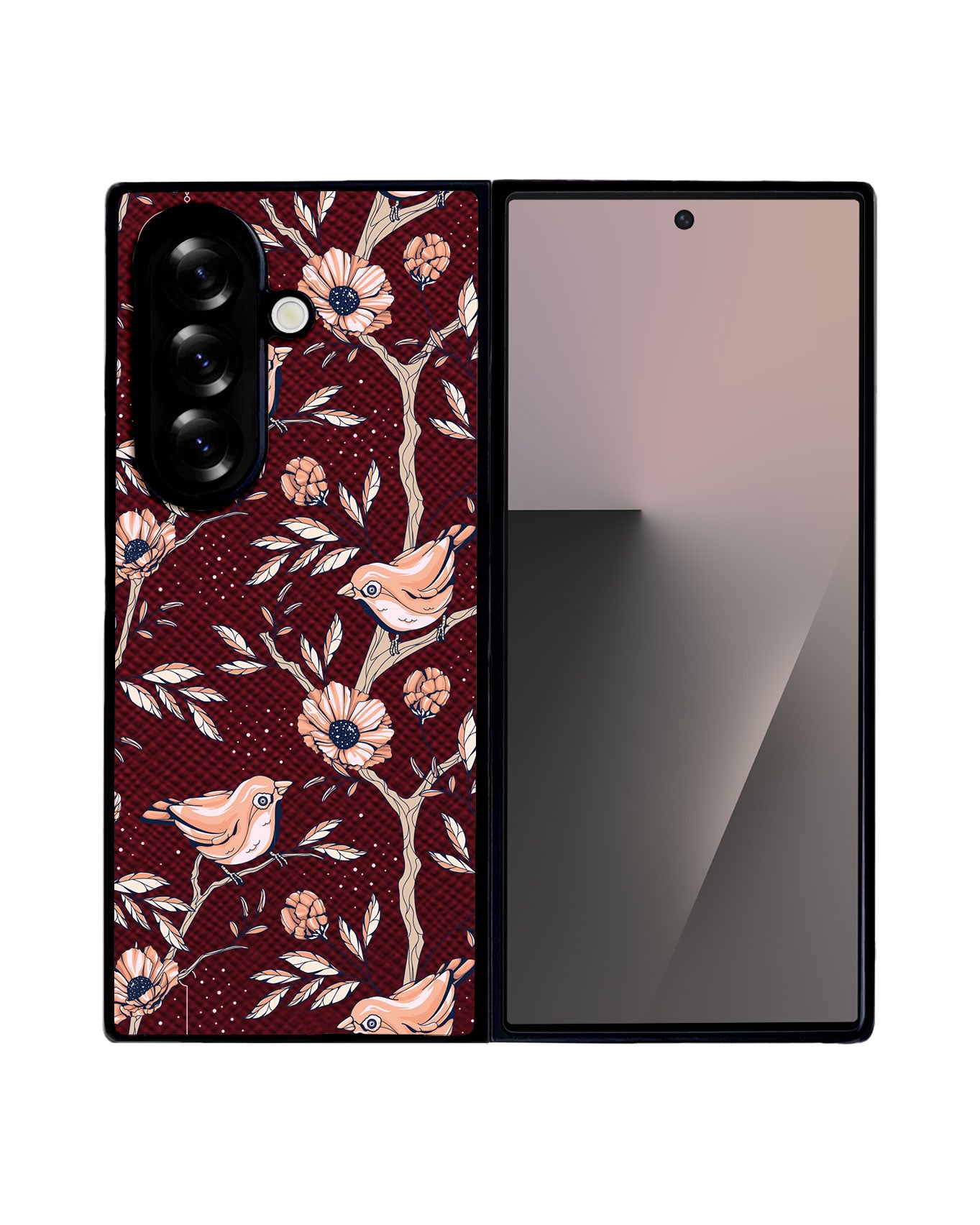 Android Flip / Fold Leather Grip - Lovebird 13.0