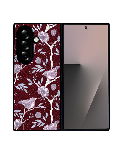 Android Flip / Fold Leather Grip - Lovebird 15.0