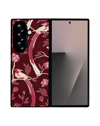 Android Flip / Fold Leather Grip - Lovebird 8.0