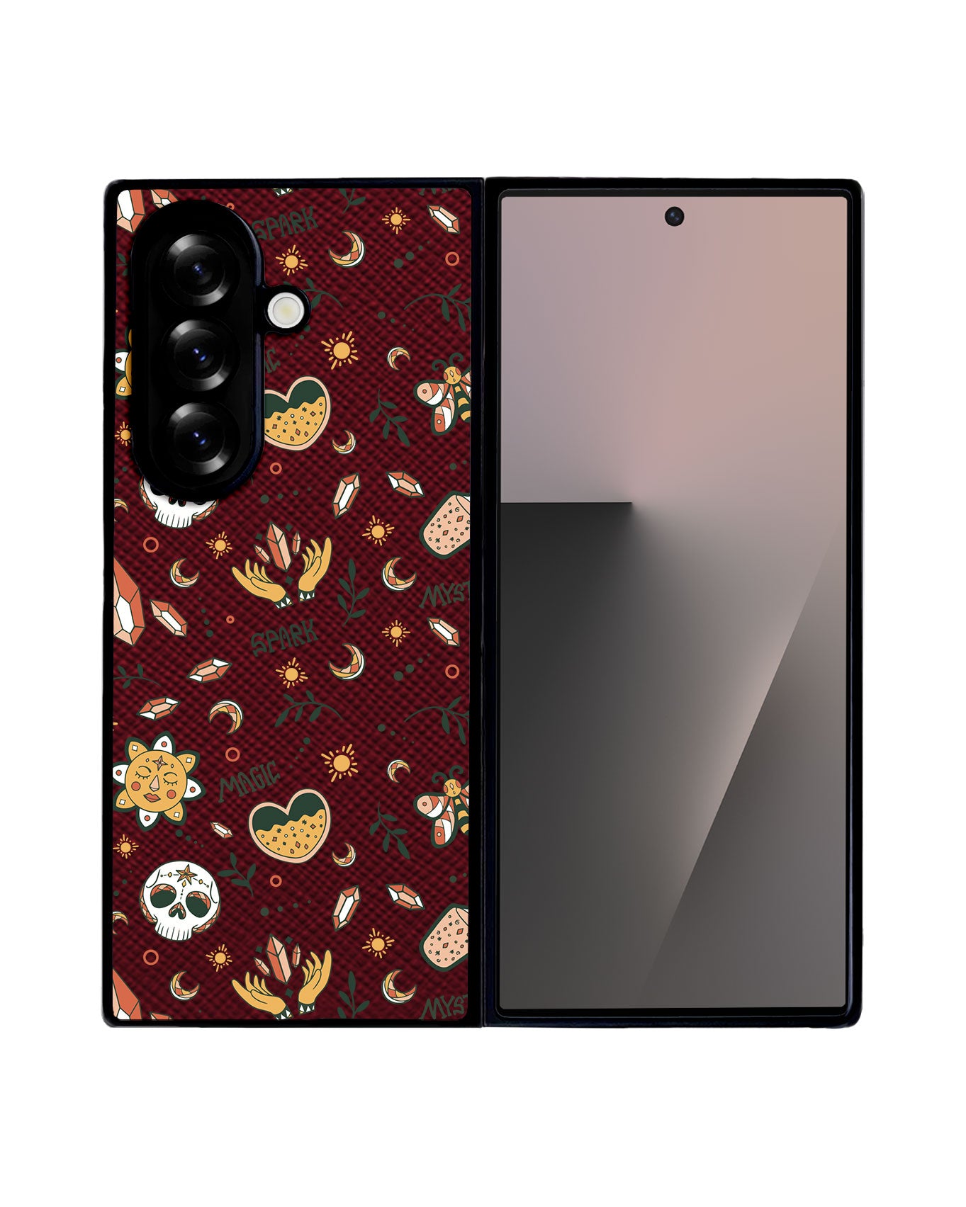 Android Flip / Fold Leather Grip - Mystic