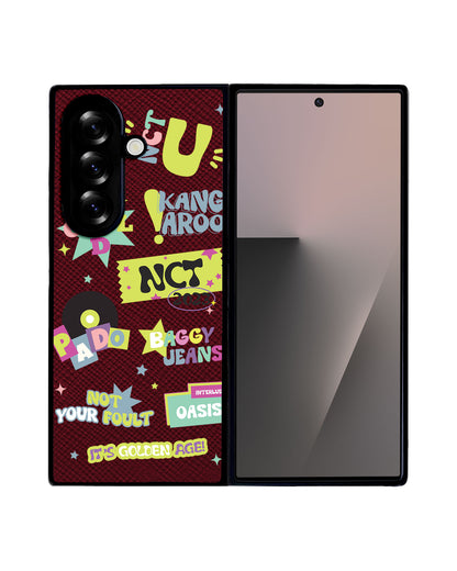 Android Flip / Fold Leather Grip - NCT Golden Age