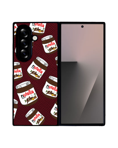 Android Flip / Fold Leather Grip - Nutella