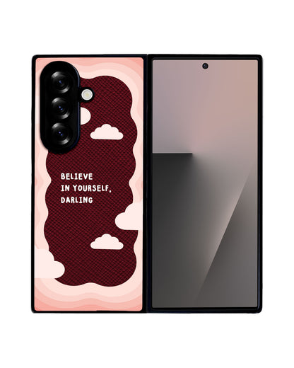Android Flip / Fold Leather Grip - Pink Mirror