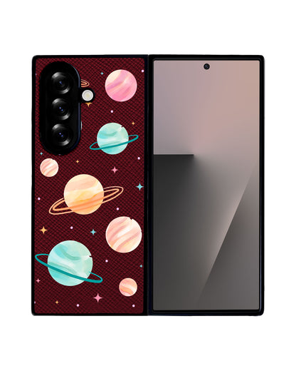 Android Flip / Fold Leather Grip - Planetarium 1.0