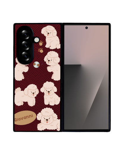 Android Flip / Fold Leather Grip - Poodle Squad 2.0
