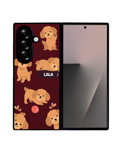 Android Flip / Fold Leather Grip - Poodle Squad