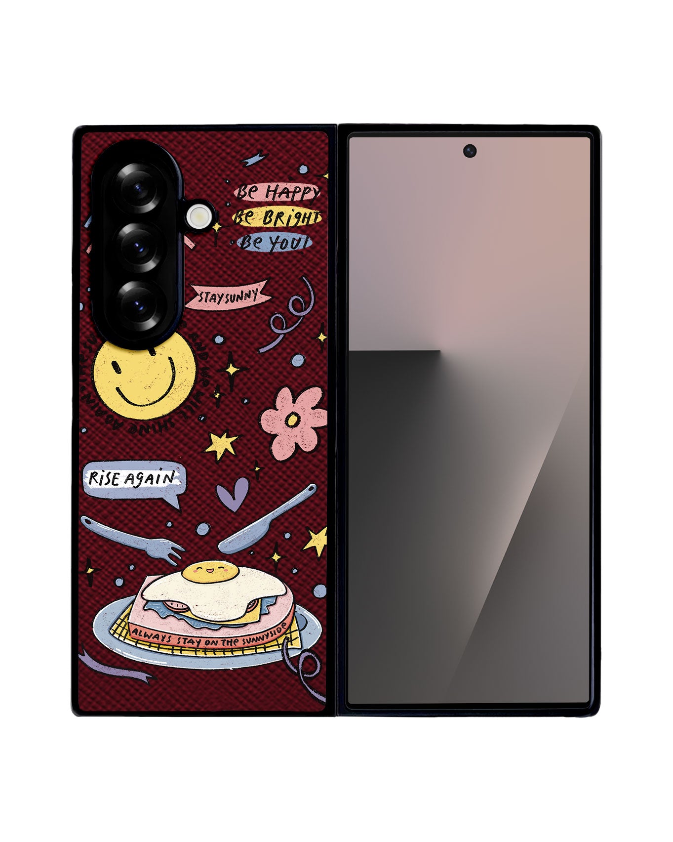 Android Flip / Fold Leather Grip - Rise